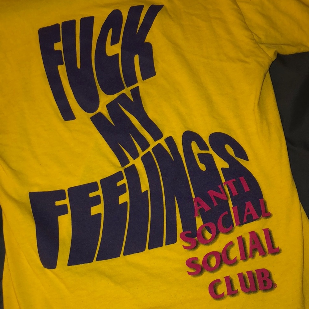 Anti Social Social Club Fuck My Feelings Shirt